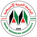 Arab American University logo