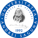 Andrei Saguna University of Constanţa logo