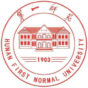 Hunan First Normal University logo