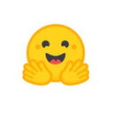 Hugging Face username dbg logo