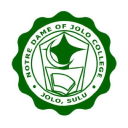 Notre Dame of Jolo College logo