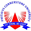 Precious Cornerstone University, Oyo logo