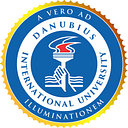 Danubius University of Galaţi logo