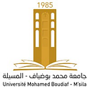 Mohamed Boudiaf University of M'sila logo