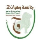 Mohamed Ben Ahmed University of Oran 2 logo